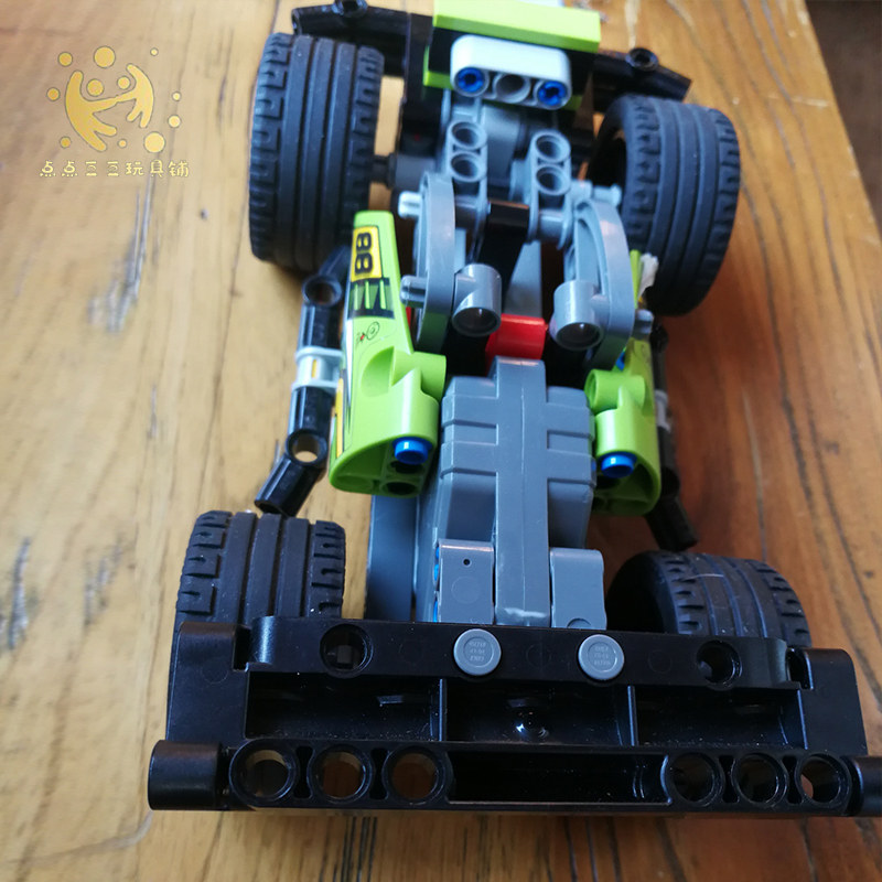 丹麦lego乐高机械系列42072高速赛车旋风冲击塑料积木