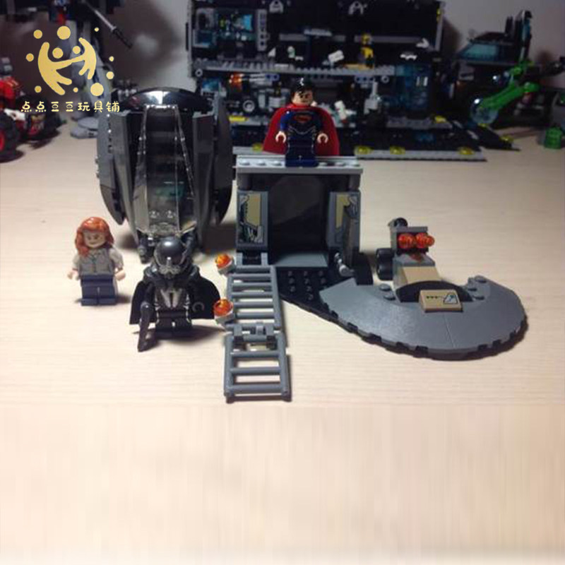 lego乐高积木玩具76009超级英雄dc超人钢铁塑料积木