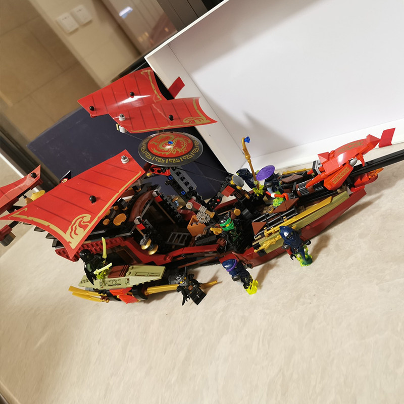 lego乐高70738幻影忍者命运赏赐大决战大战幽灵塑料积木