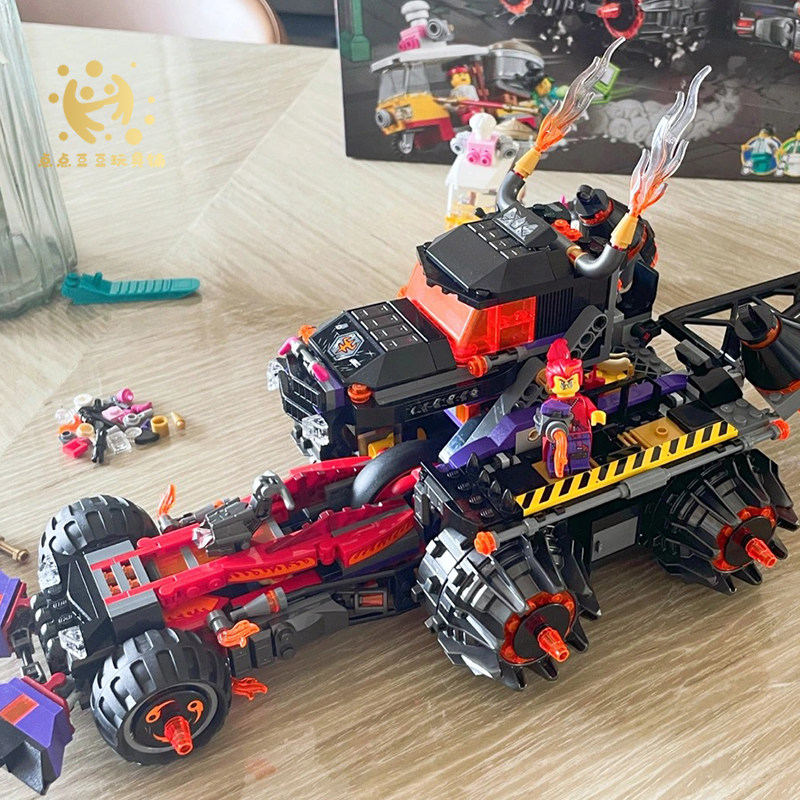 lego乐高80011悟空小侠系列红孩儿邪火战车益智塑料积木