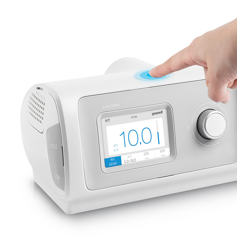 鱼跃睡眠呼吸机yh450打呼噜家用全自动单水平水平止鼾呼吸机