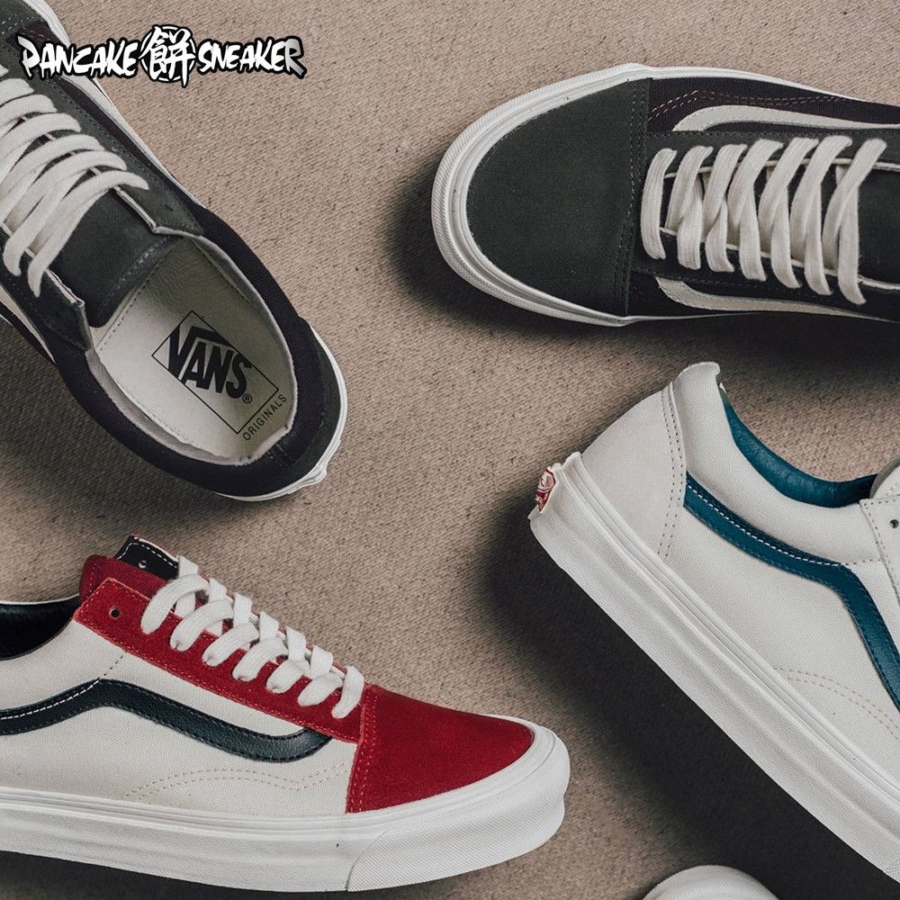 vansvaultoldskoologfog低帮高街红白男鞋女鞋运动休闲鞋