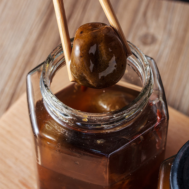 组合 老坛腌制咸金桔 咸柠檬咸柠七 500g 佳梅 盐腌咸柑橘 2罐 - 痕风