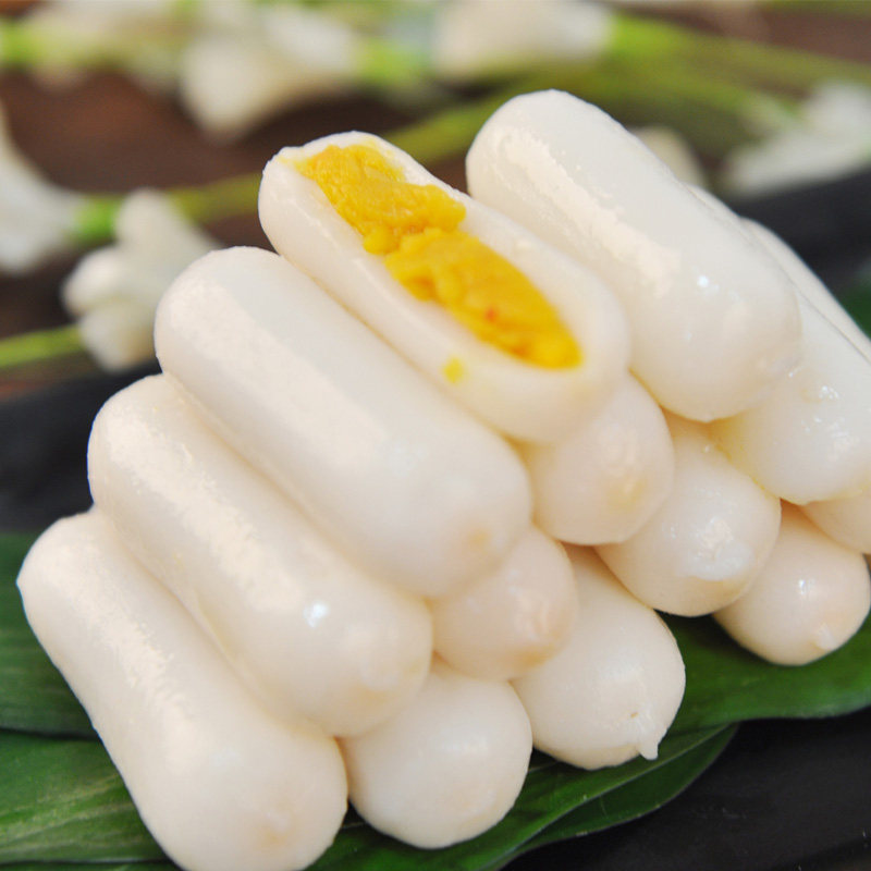火锅年糕咸蛋蛋黄夹心200g食材丸子99包邮年糕
