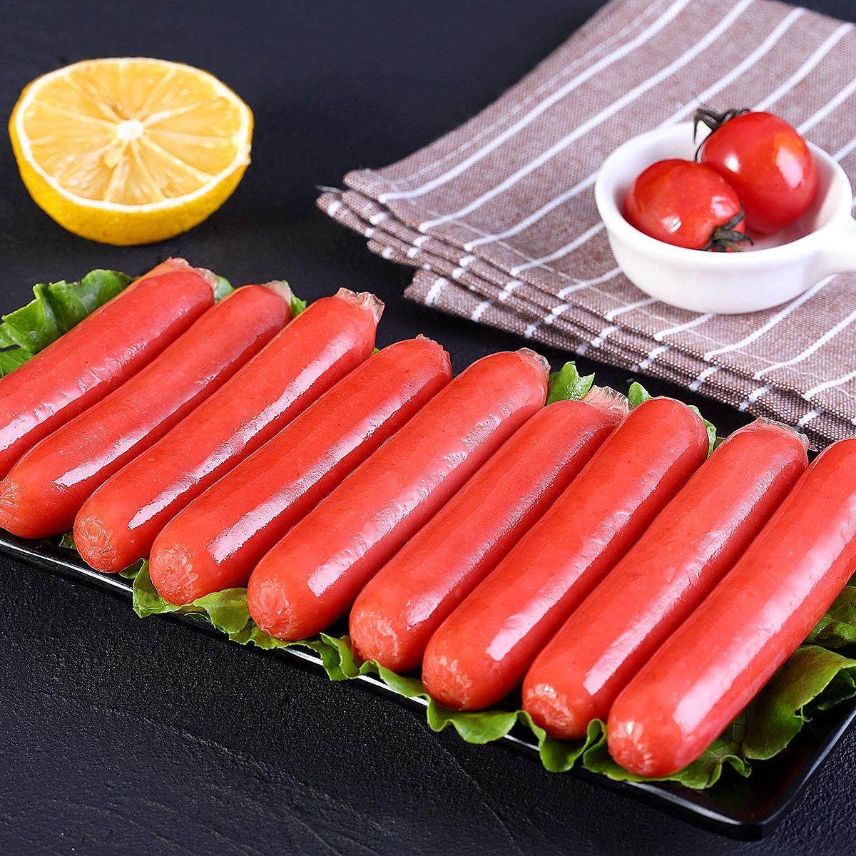 台湾烤肠早餐冷冻热狗肠手抓饼香肠脆骨骨肉香肠