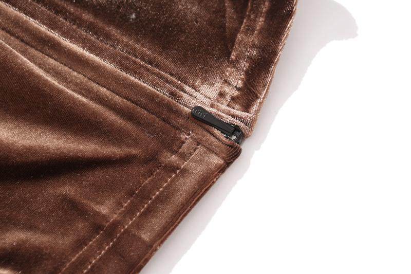 19ssins主理理人网红同款gl丝绒阔腿裤男休闲裤