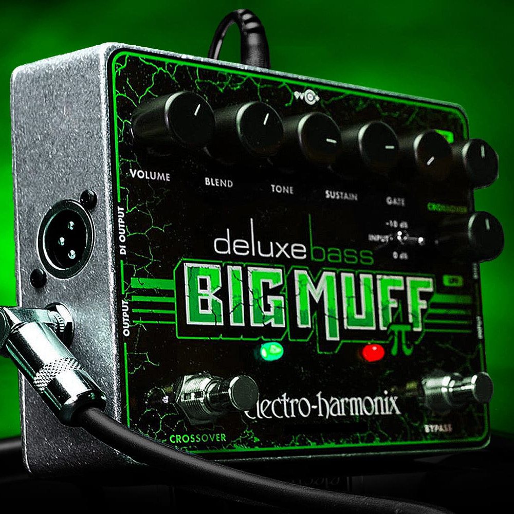 ehxdeluxebassbigmuffpi贝斯法兹失真di单块效果器
