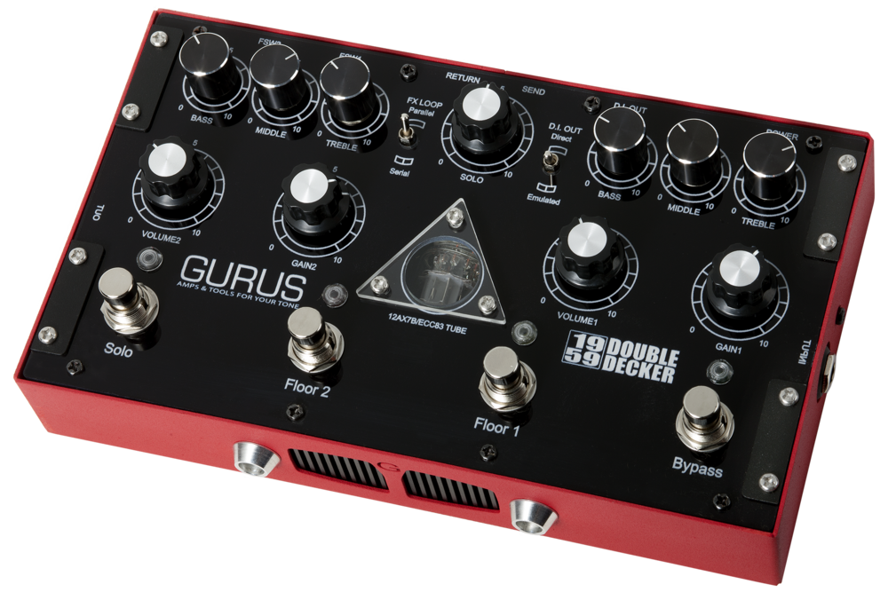 gurus1959doubledecker电子管失真单块效果marshall音箱单块效果器