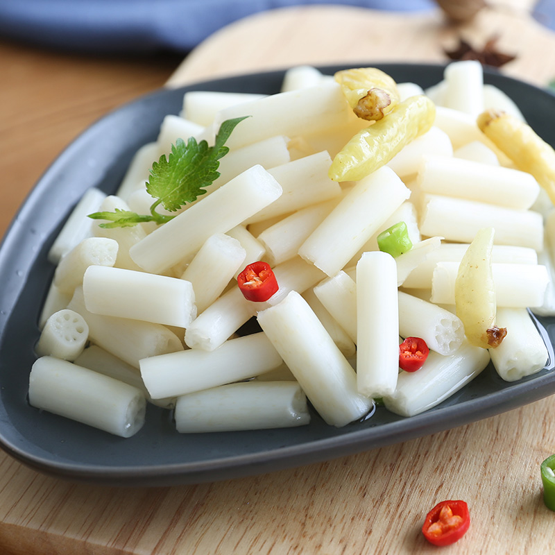 洪湖农家泡藕带400g 20袋整箱酸辣泡椒泡藕带即食下饭菜湖北特产 爱