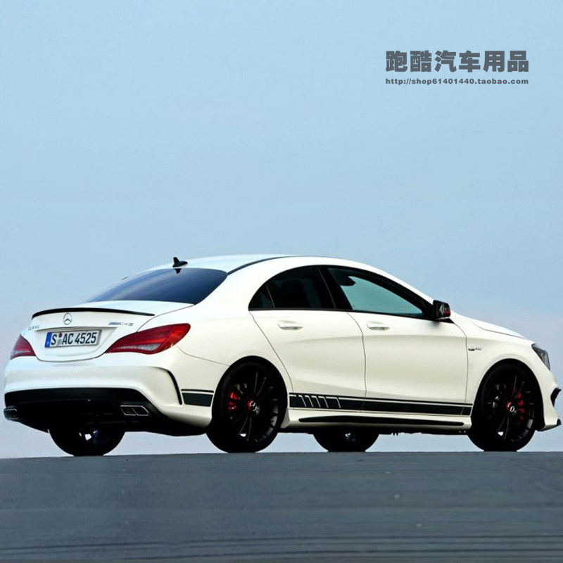 奔驰汽车贴纸amg个性装饰a180拉花c200lcla汽车装饰贴