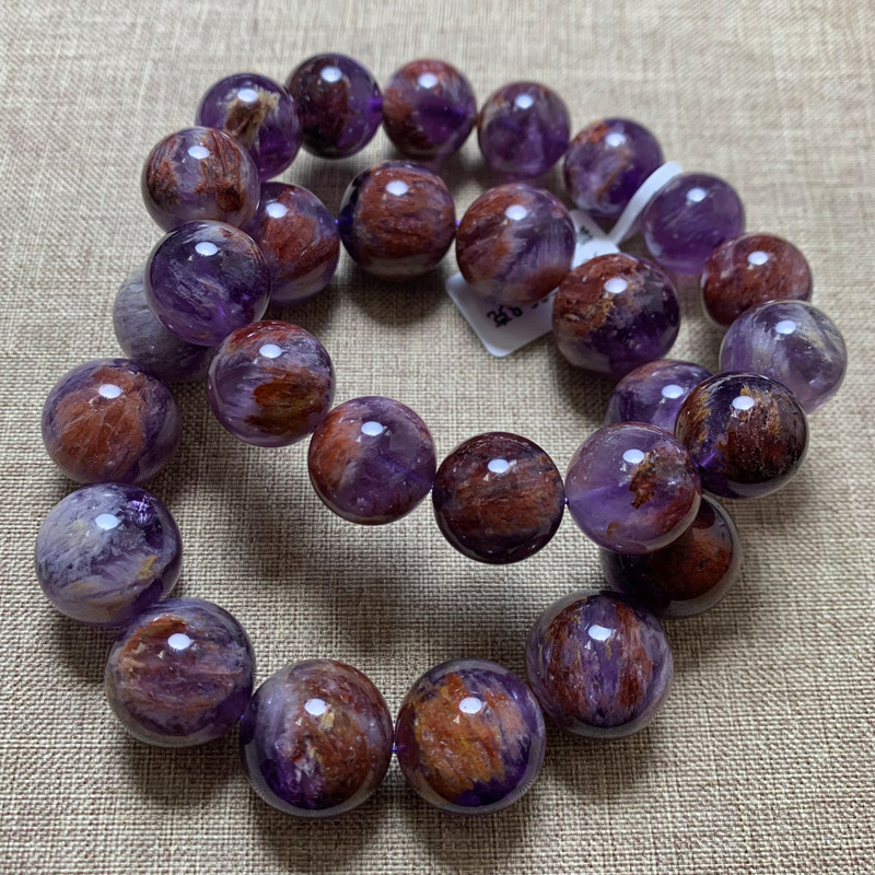 幽灵天然手链异象水晶手链彩宝紫色水晶饰品礼物送女手链