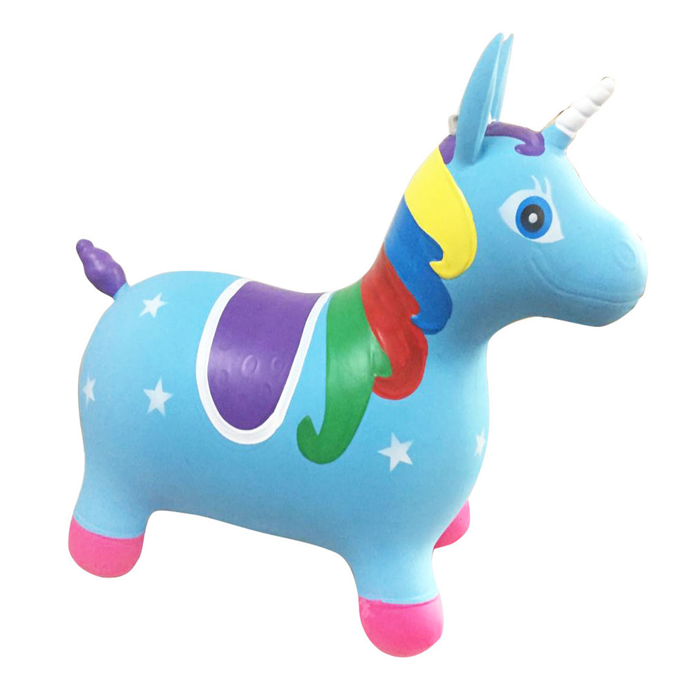 儿童充气玩具跳跳马户外加大加厚户外骑马坐骑小马宝宝跳跳木马