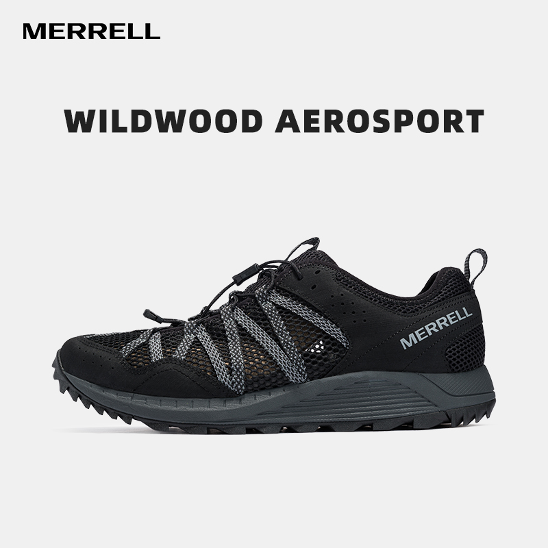 MERRELL迈乐男女同款户外涉水鞋WILDWOOD速干舒适透气轻便溯溪鞋
