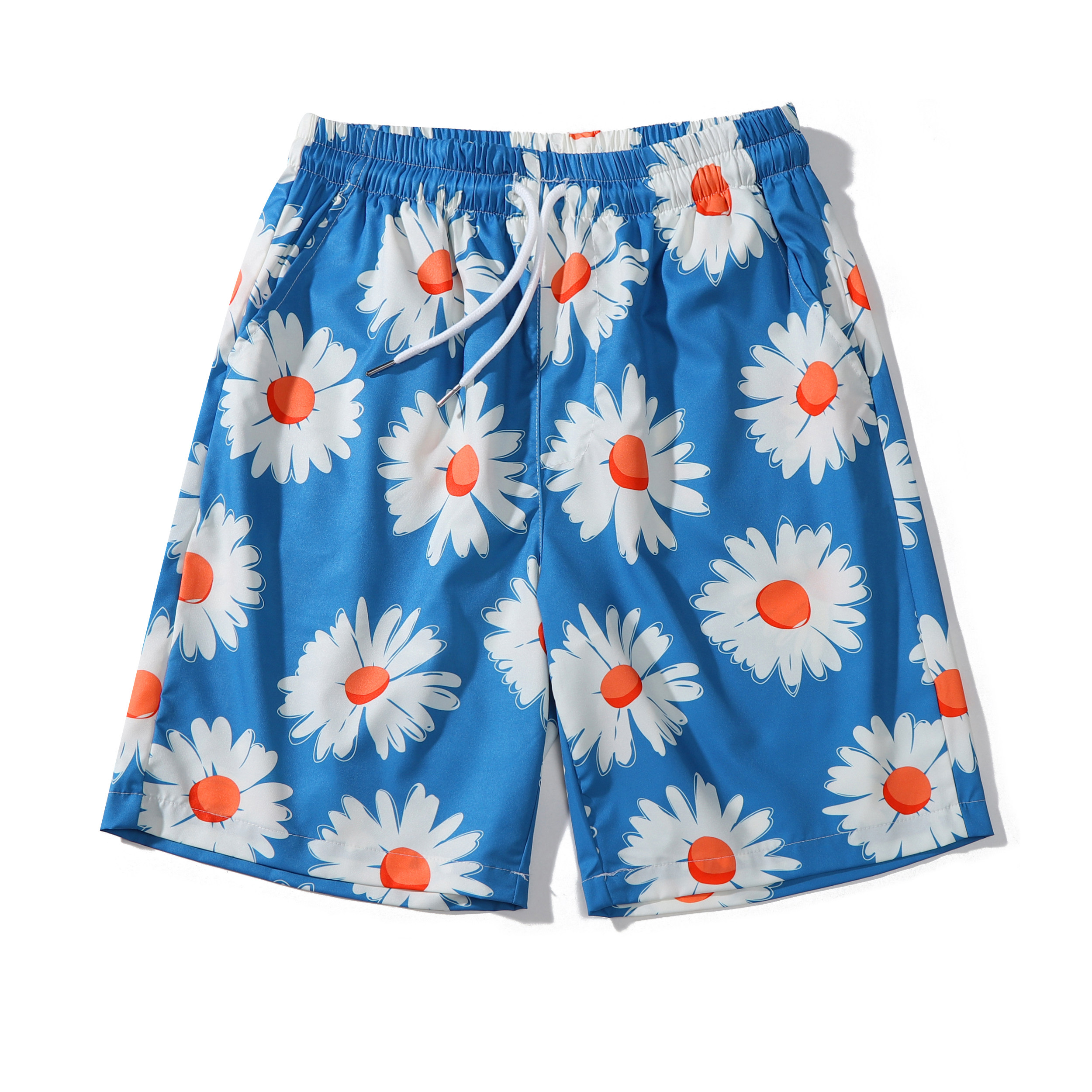 夏季复古古着vintage裤衩五分休闲夏威夷短裤潮速休闲裤