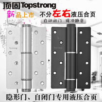 Top-solid invisible door hydraulic hinge automatic closing door behind closed door closed door closed door closed door closed hinge 3064