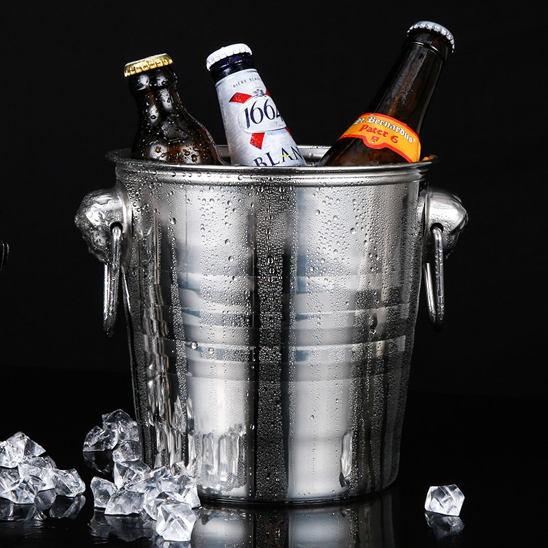 冰桶不锈钢香槟冰块酒吧啤酒酒桶ktv冰粒商用冰桶
