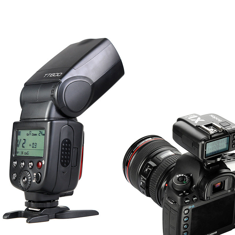 闪光灯神牛tt600单反相机热靴通用型高速同步内置x1相机闪光灯
