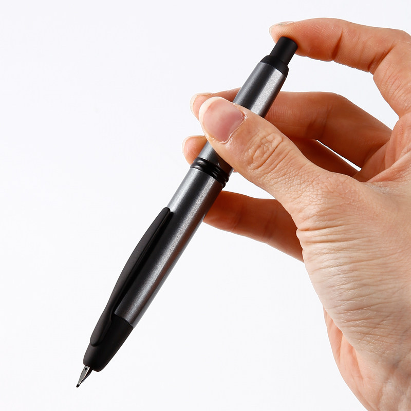 钢笔顺丰矫正18k伸缩按动送礼笔握磨砂握姿钢笔