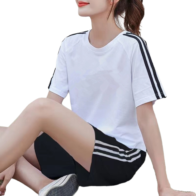 中考体育专用运动服套装女生初中中学生运动会田径休闲运动套装