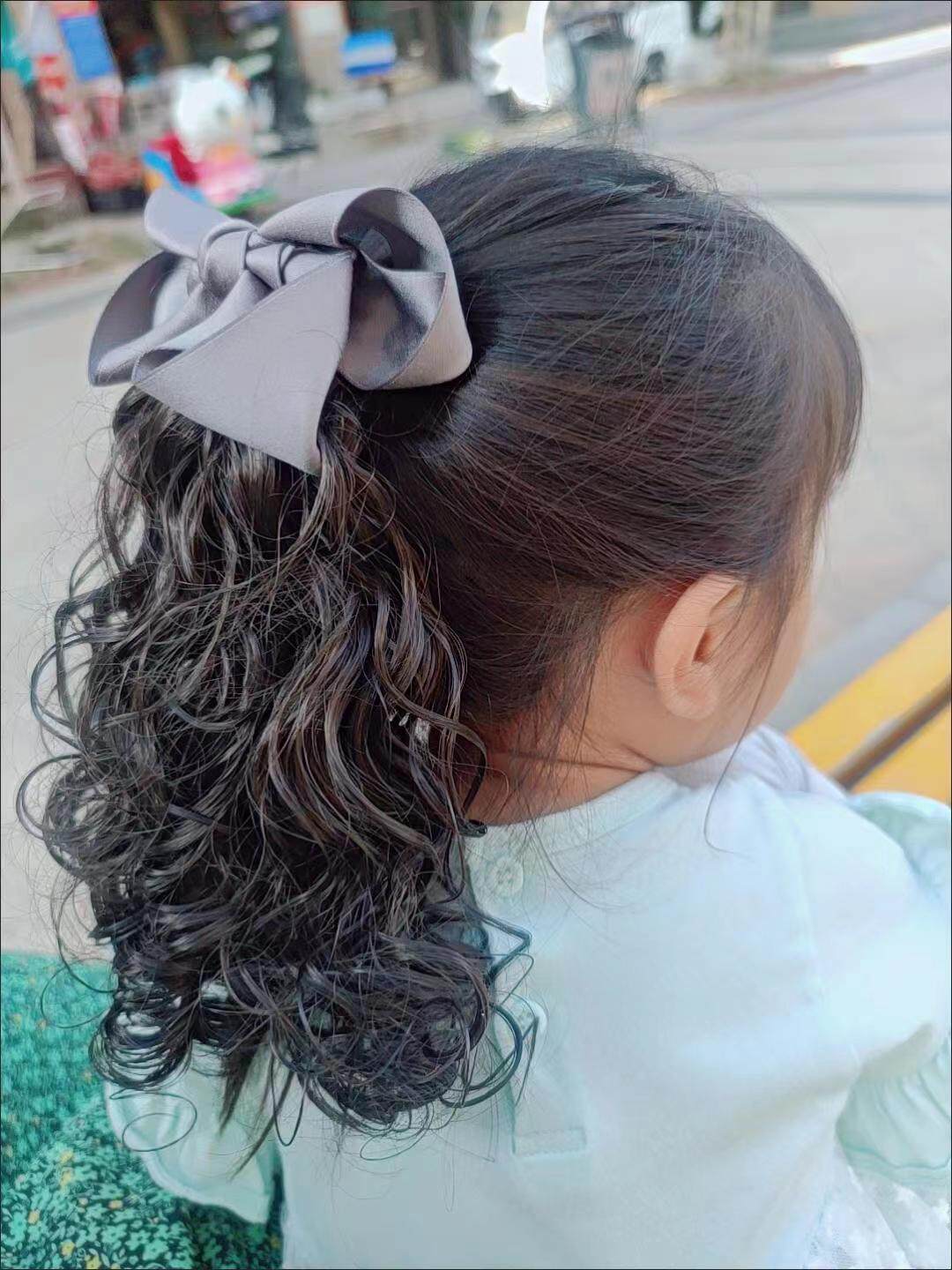 新款儿童宝宝假发发辫超萌公主造型可爱女孩假发