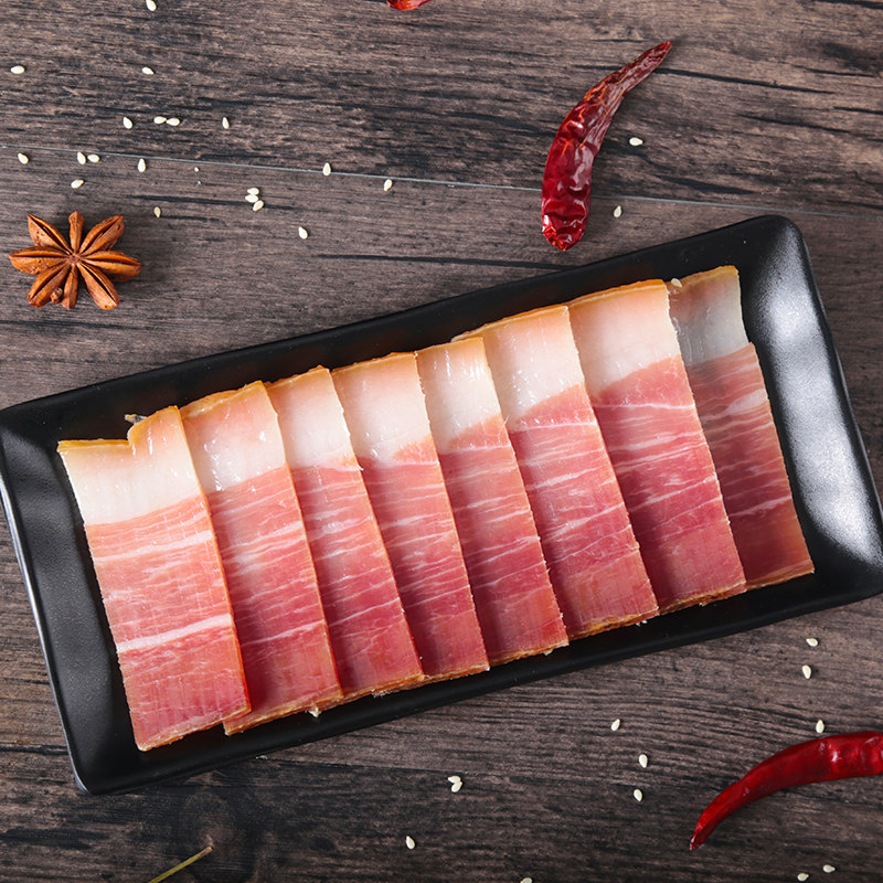火腿徽州安徽黄山特产500g农家腊味正宗猪肉火腿