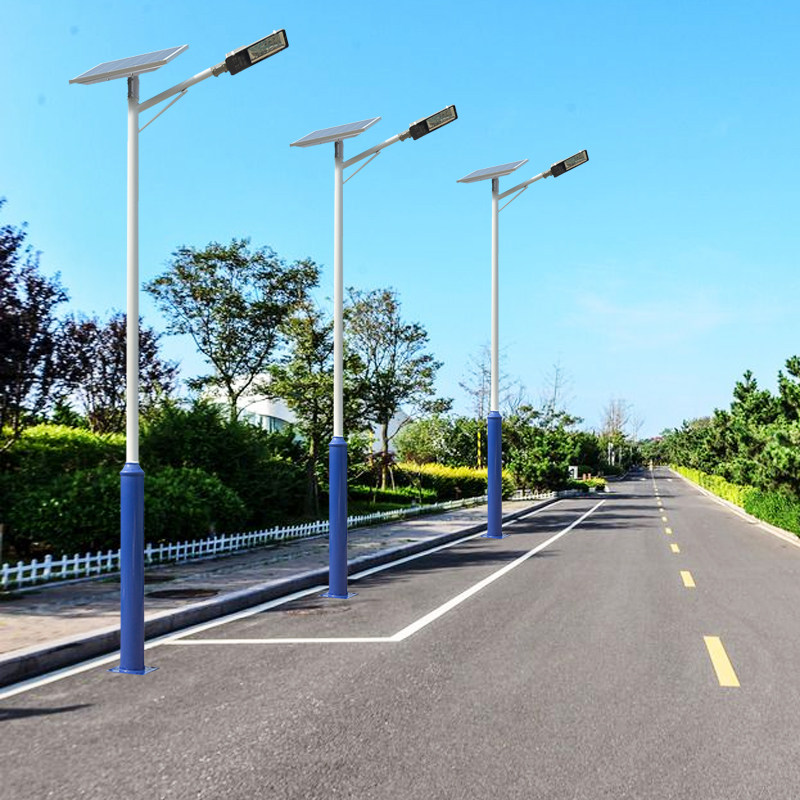 新农村农村太阳能路灯led道路4米5米6米庭院灯道路灯具