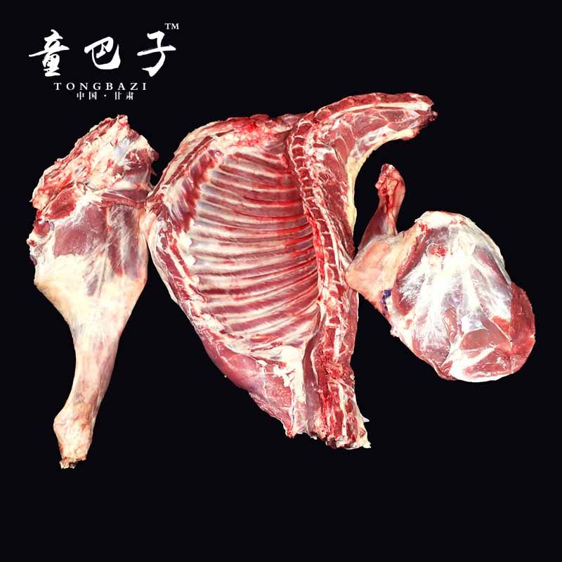 羊肉新鲜现杀只羊白条西北甘肃祁连羊羔肉羊生羊肉