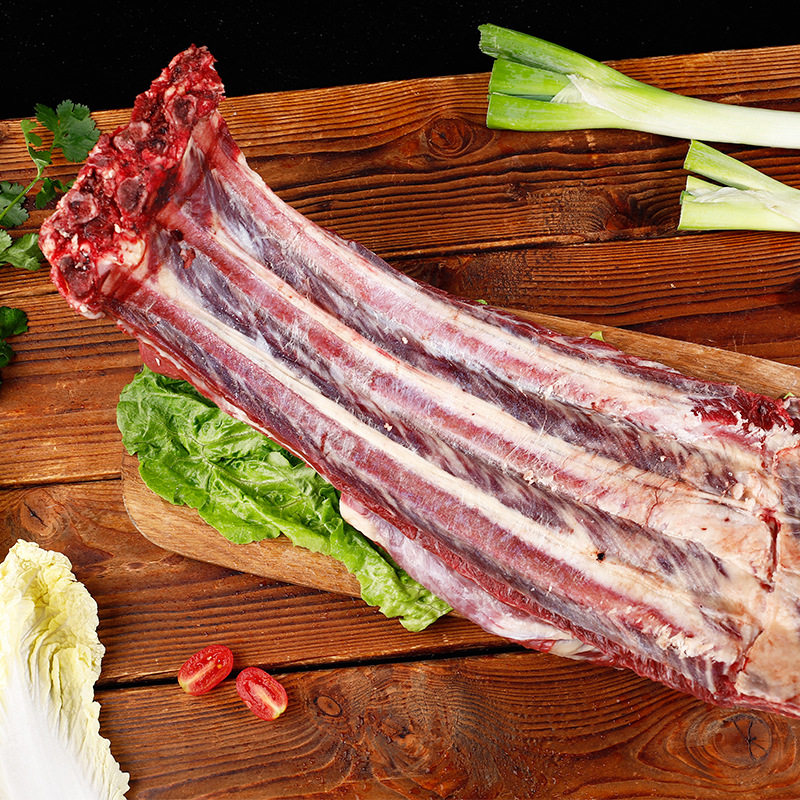 牦牛肉新鲜现杀耗牛肉牛排骨带肉生鲜牛肋排骨蚝牛肋条肉牛肋骨肉