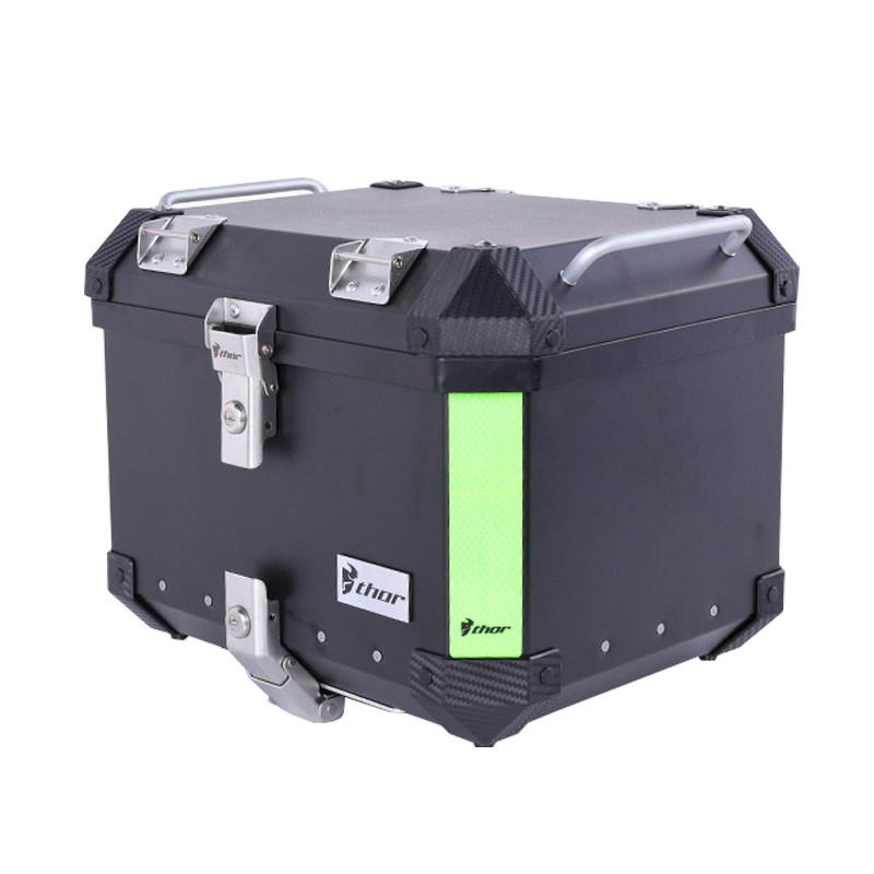 thor雷神尾箱后备箱铝合金箱子通用特大号40/60升gw250踏板车三箱