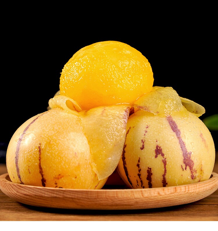 云南石林七彩七彩人人参果圆果现摘现发9斤黄心黄人参果