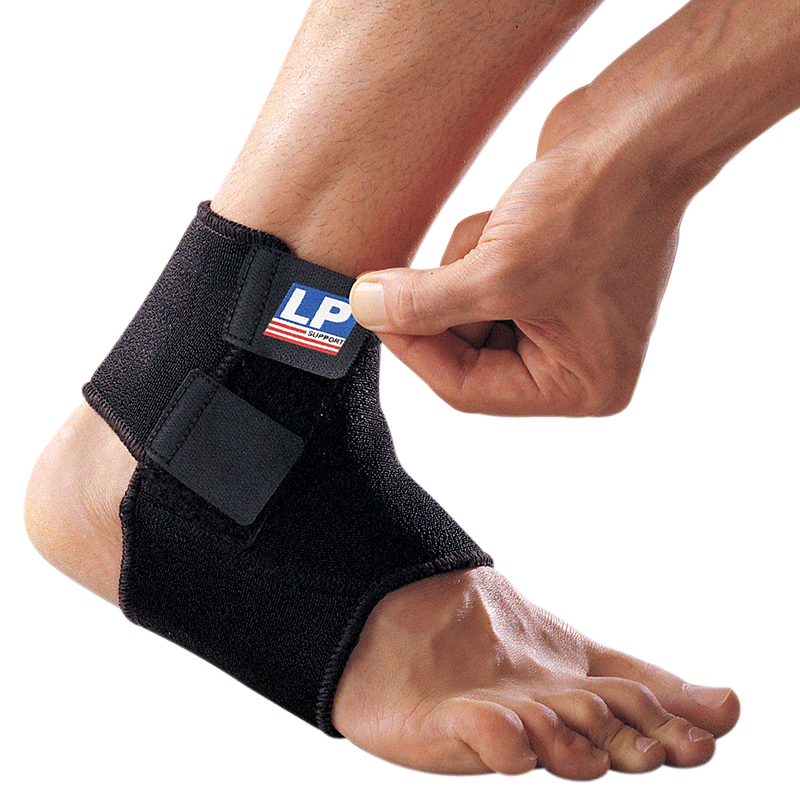 lp护踝运动扭伤防护夏季男女篮球跑步绷带脚腕护脚踝护具裸固定套