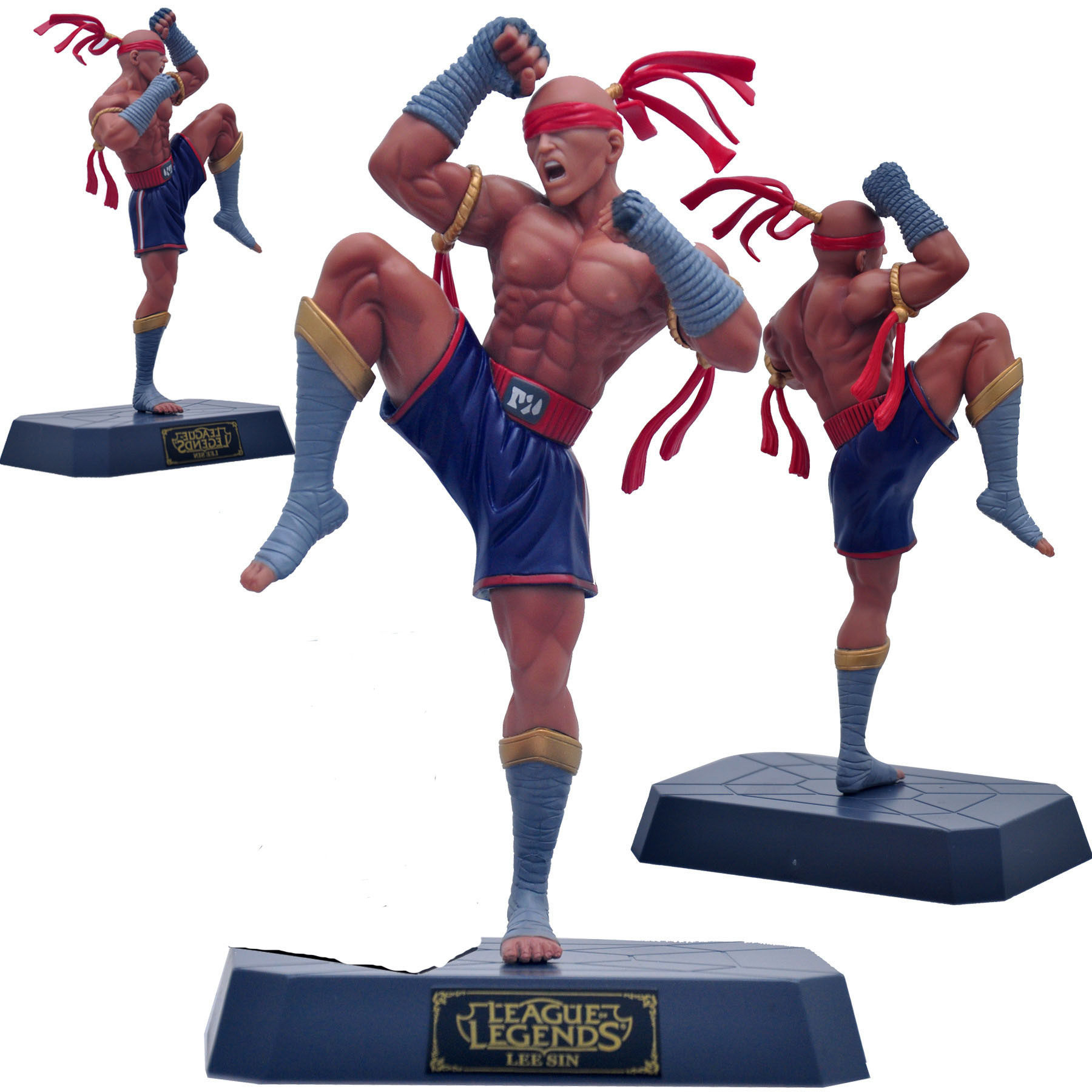 米芬动漫手办 至高之拳盲僧 瞎子李青手办摆件模型