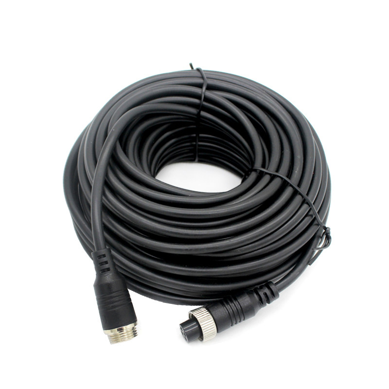 航空空头车载摄像头监控线公母头视频连接延长线视频线