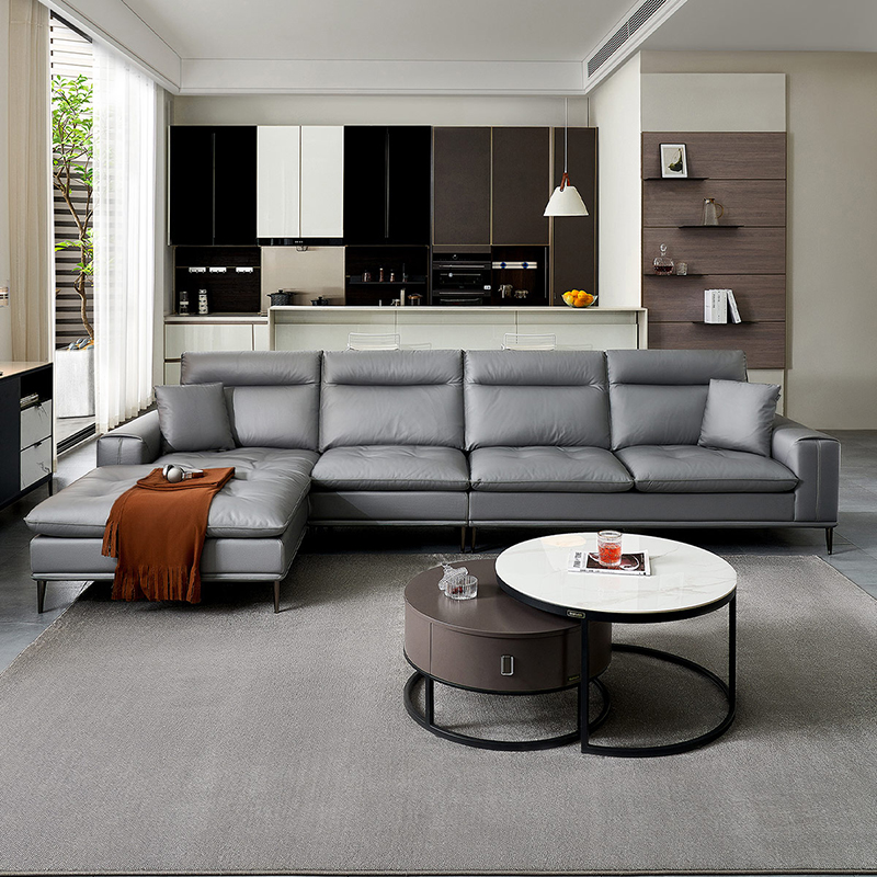 全友家居现代简约布艺沙发家用客厅大中户型科技布沙发沙发布艺沙发