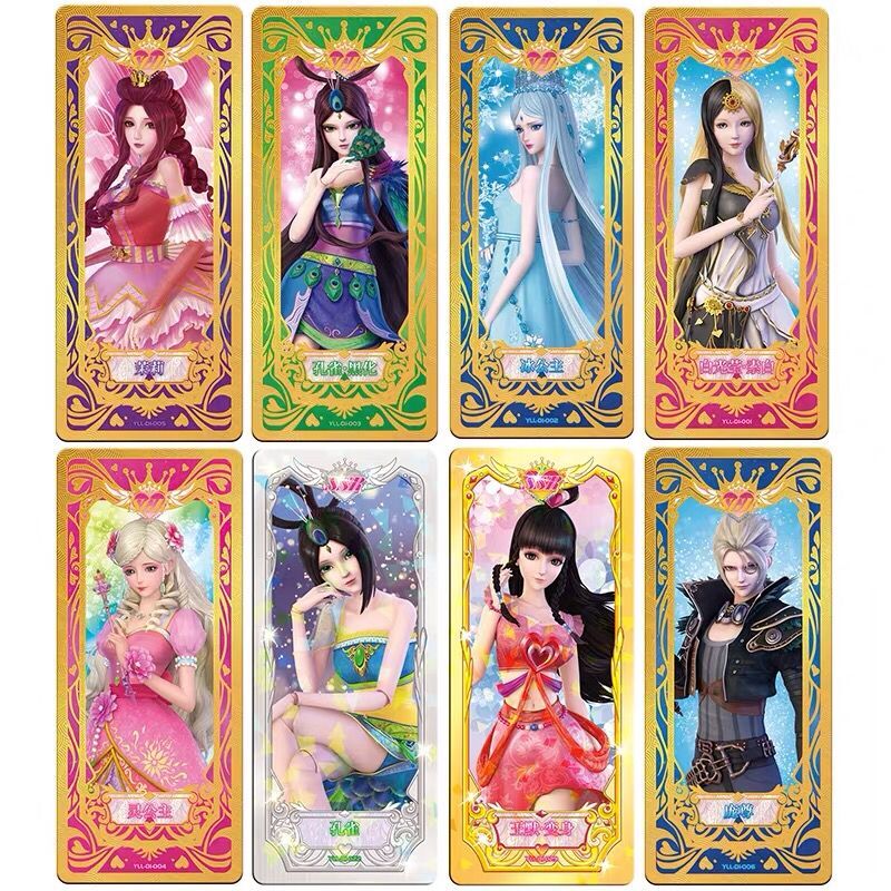 叶萝莉卡牌 ssr变装卡3d卡精灵梦叶罗丽卡片梦幻包10元卡收藏卡册