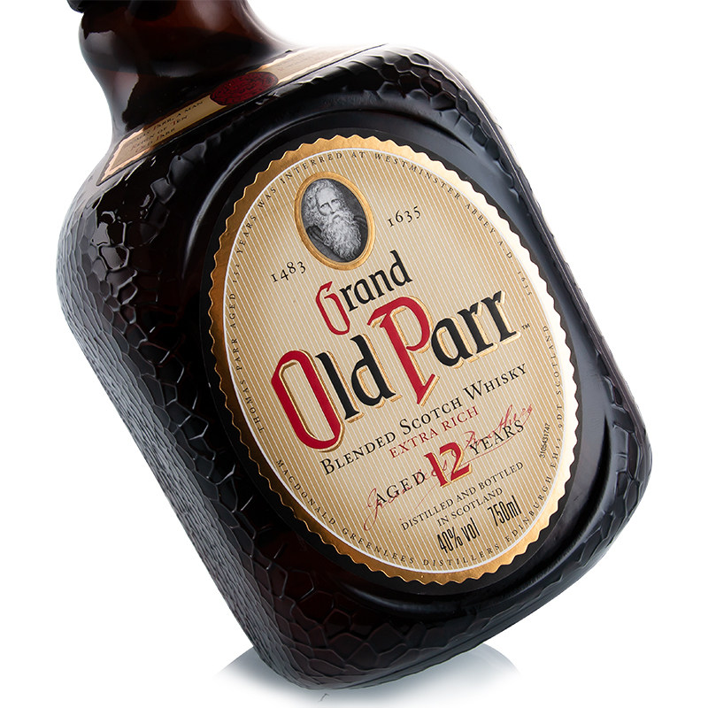 12年洋酒oldparr老伯尊享特醇威士忌750ml原装威士忌