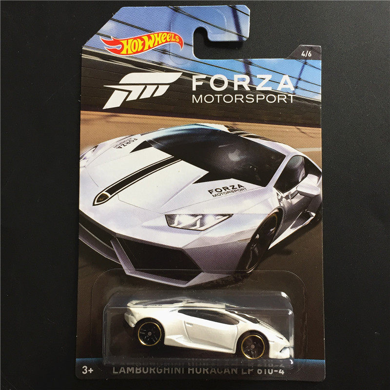 forza美泰风火轮火辣小跑车极限竞速游戏合金模型 兰博基尼迈凯伦