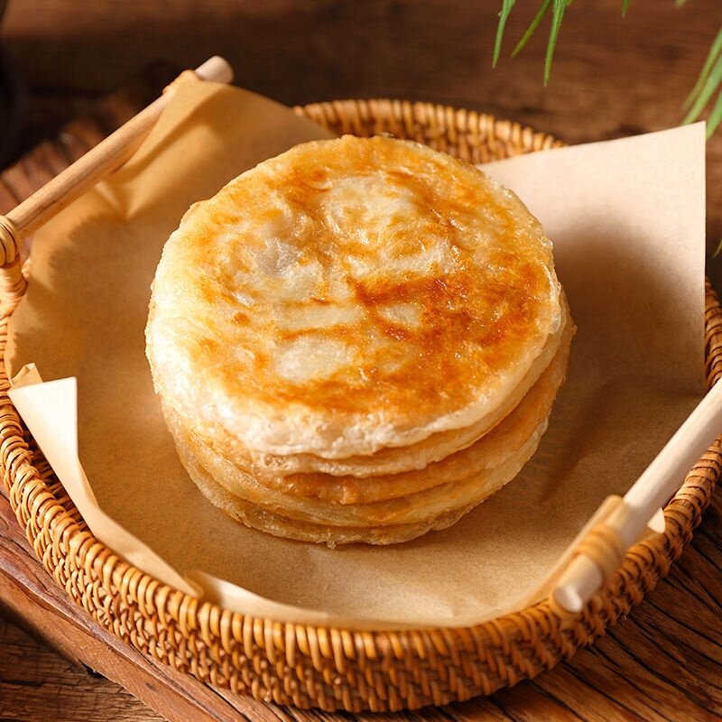 雍运军屯锅魁锅盔葱香牛肉肉馅饼早餐饼酥煎饼传统中式糕点