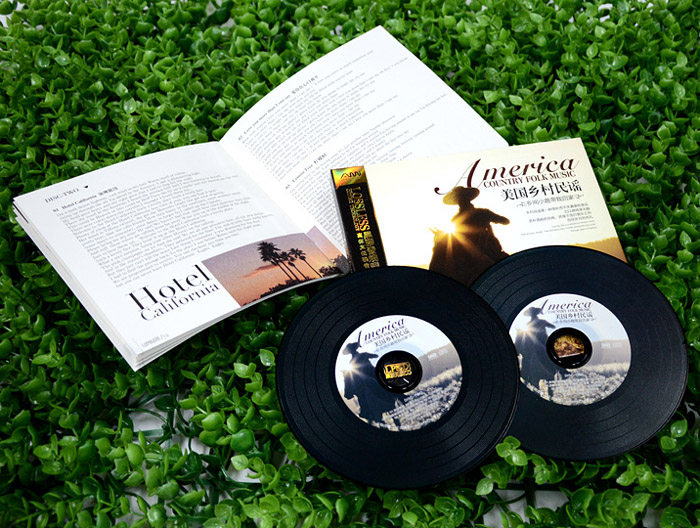 美国乡村民谣欧美经典英文老歌曲音乐黑胶发烧汽车载cd光盘光碟片