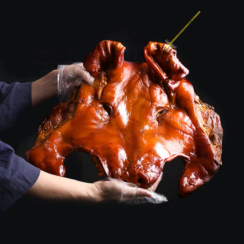 万福熏肉带骨3500腊肉烟熏猪头腊猪特产鄱阳腌肉