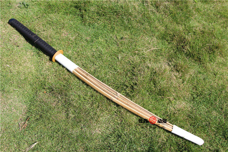 剑道竹刀日本道训练习初学者儿童套具未开开刃剑