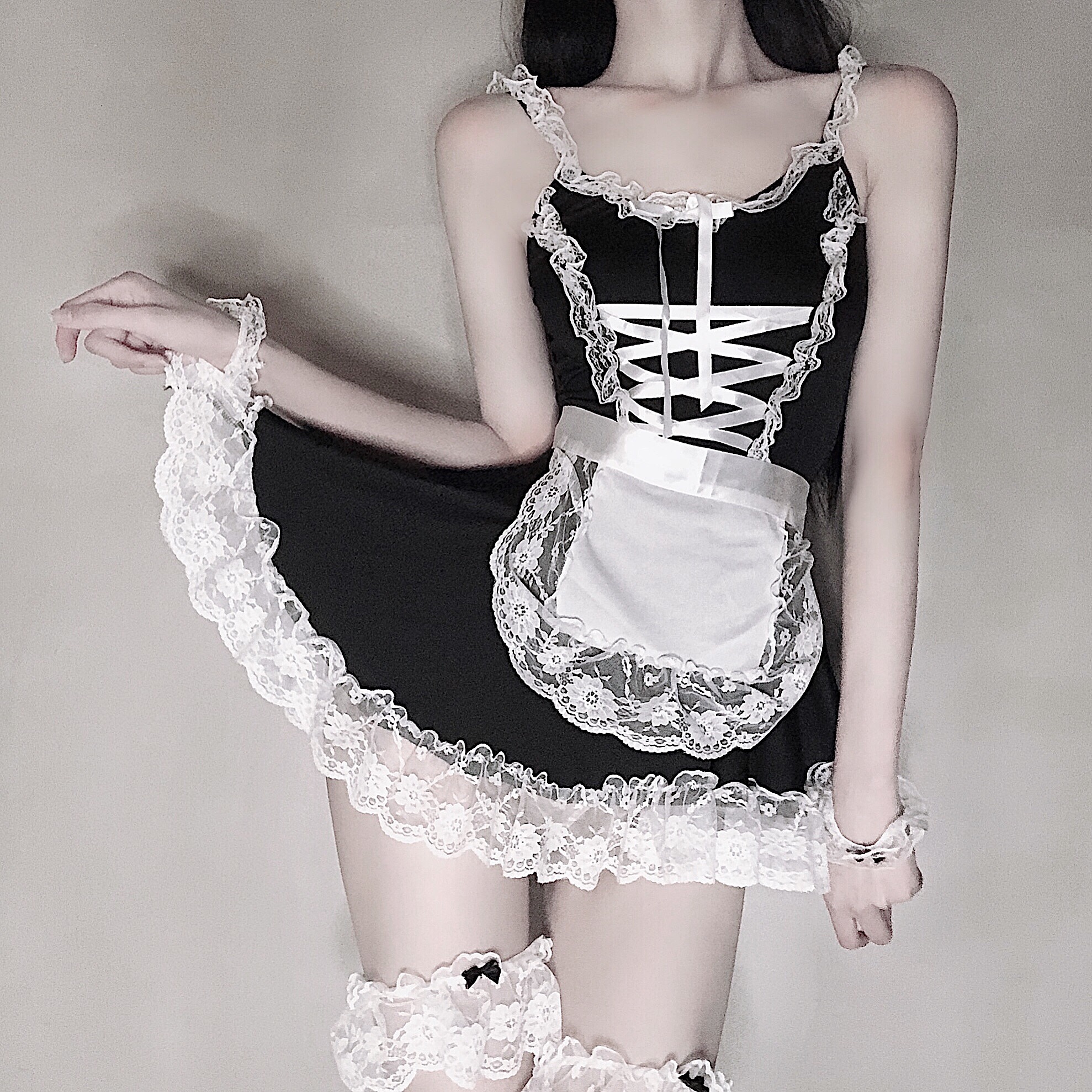 nt内衣cos女仆可爱性感日系学生文胸套装
