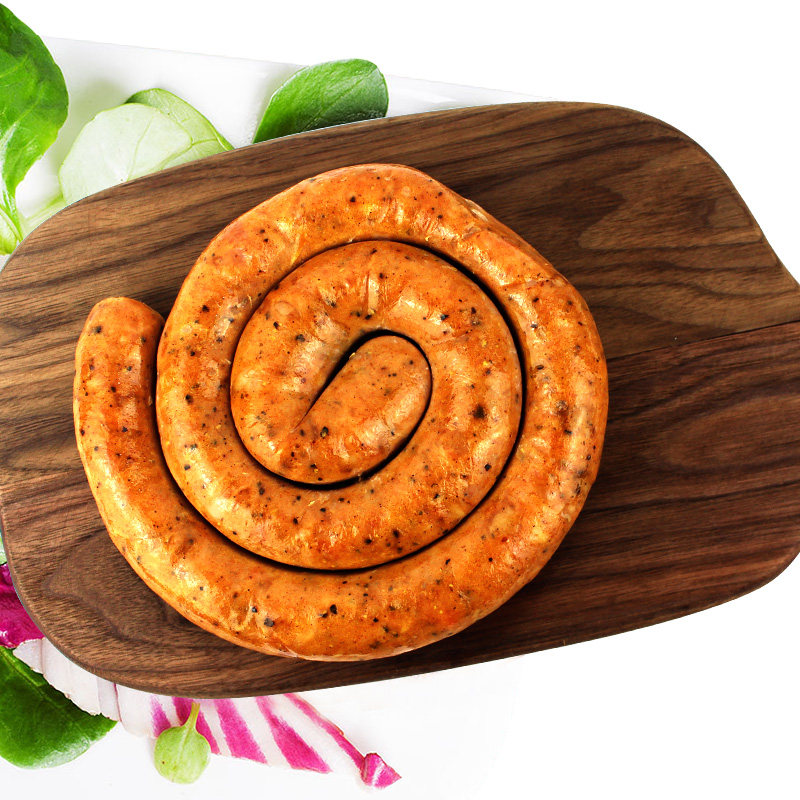 香肠威裕德式盘肠1kg2猪肉蜗牛欧式熏煮盘火腿香肠