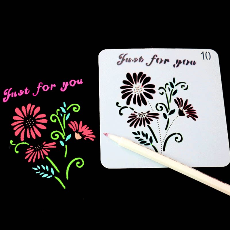 手工diy相册制作工具主题绘画模板成长手册装饰材料儿童画画模板