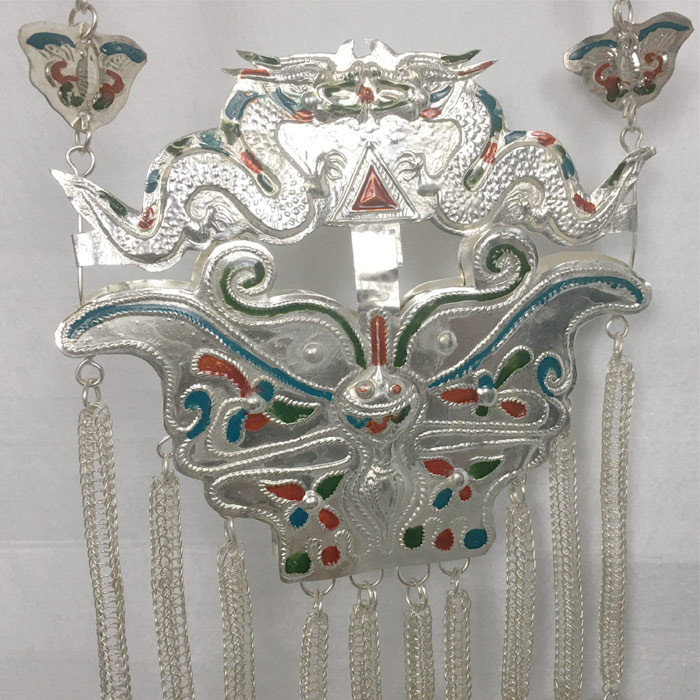 侗族银饰贵州服饰从江黎平大歌蝴蝶侗族