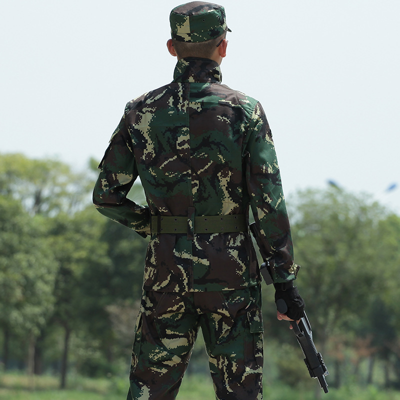 中国军装陆军特种兵同款猎人数码迷彩作训服套装男女军训教官服装