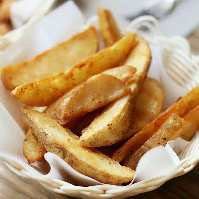 薯角雪川原味带皮美国薯网美式西餐冷冻薯条薯类制品