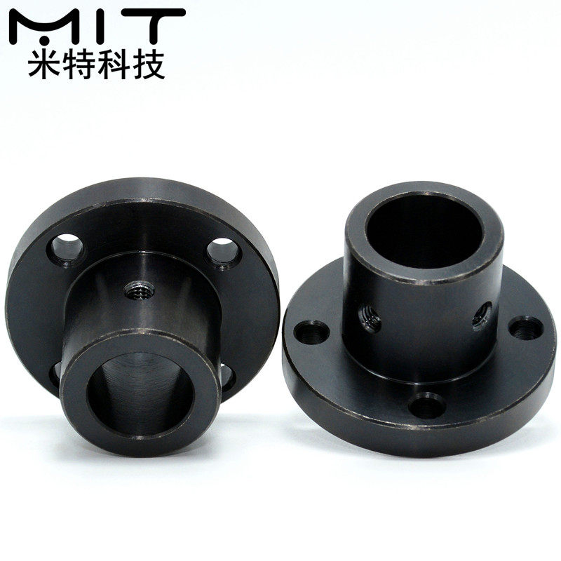 sthrb光轴固定撑架支撑螺孔通孔支座法兰轴承轴承座