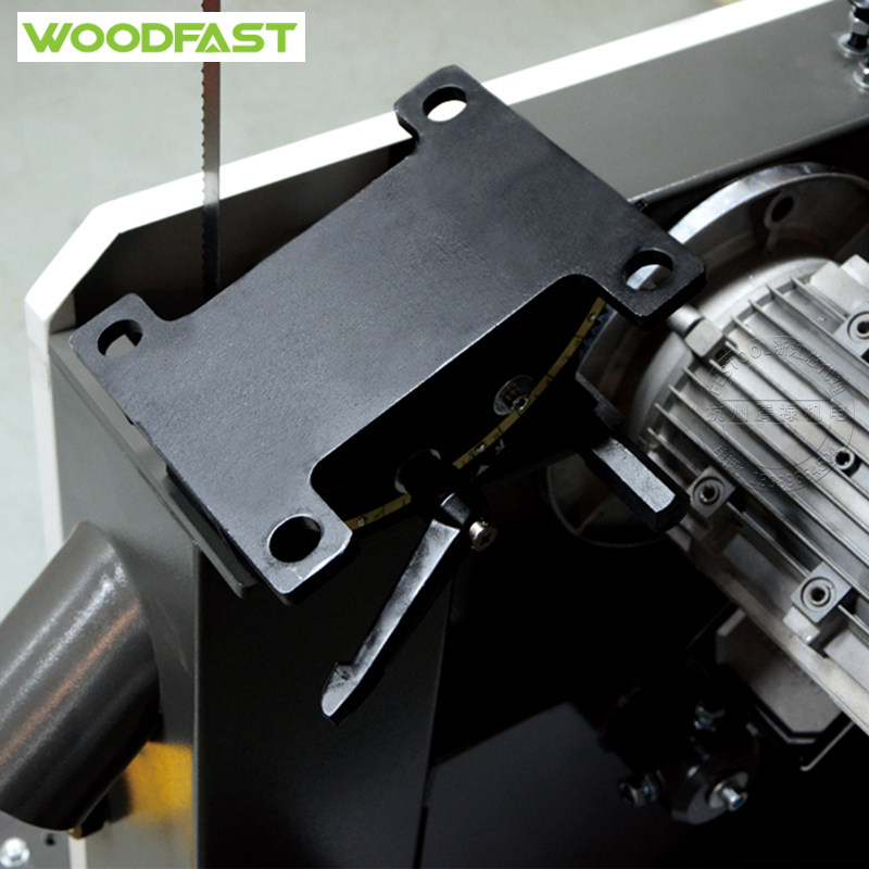 woodfast沃富特豪华家用diy细木工带锯机精密木工bs400b木工带锯
