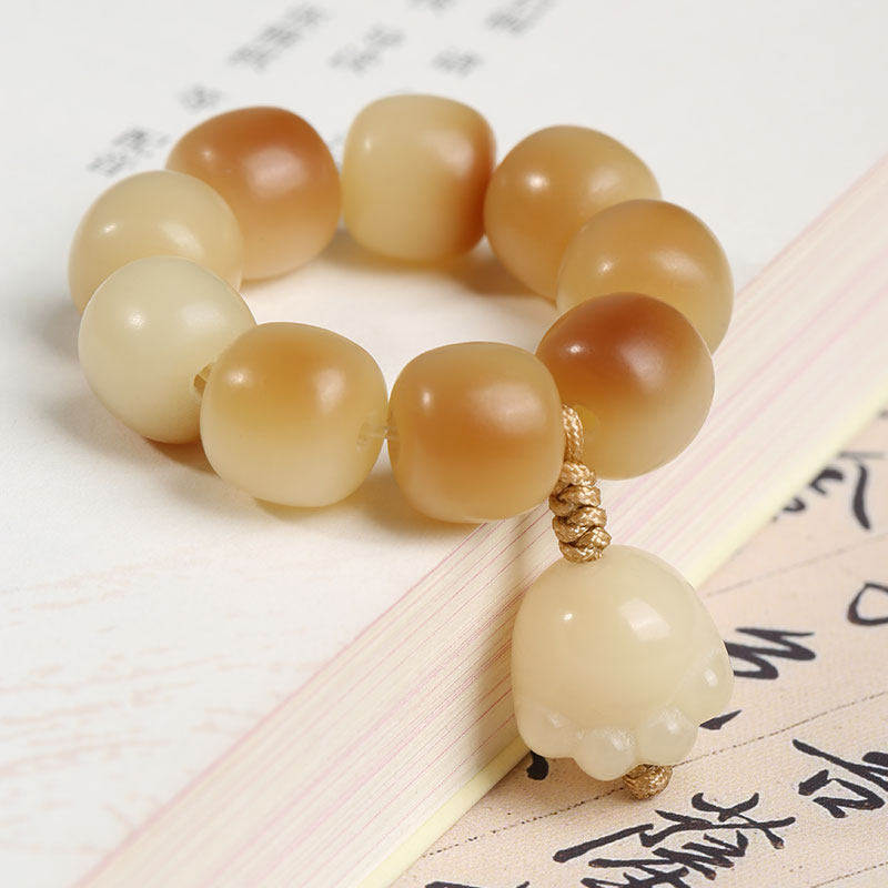 精品碳烧猫爪菩提根手串炭烤小手捻绕指柔指尖小串文玩佛珠女盘玩